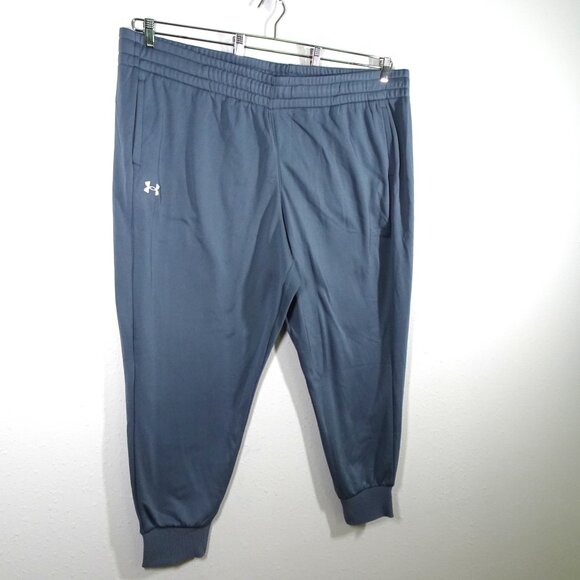 Under Armour Fleece Joggers Women's Size 3X Gray Activewear Sweatpants - Picture 3 of 9